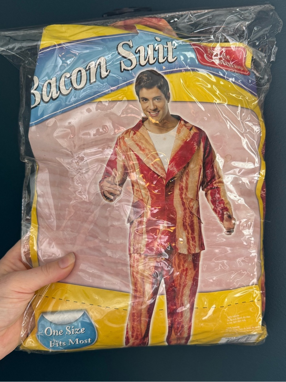 Bacon Suit Men's Halloween Costume Blazer & Pants